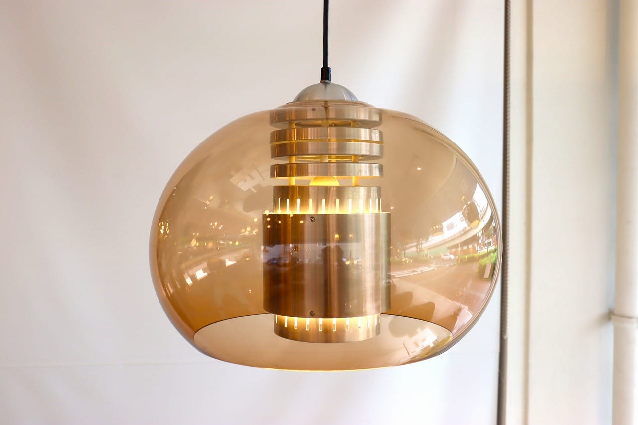 ダイクストラランペン製スモークペンダントランプ