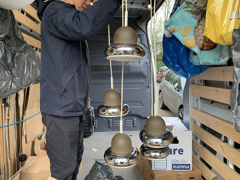 5灯シャンデリア