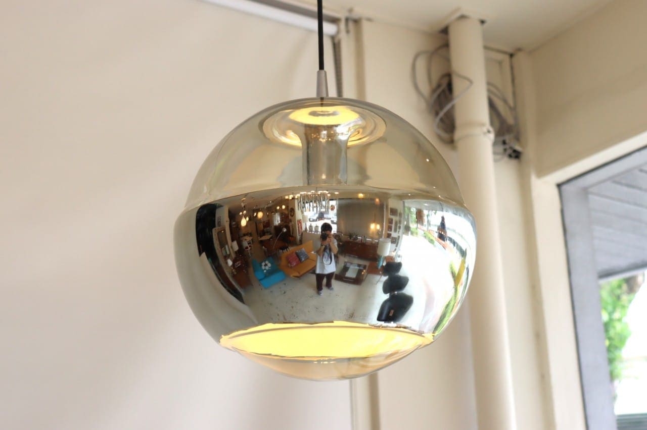 ペイル&プッツラー製マジックアイペンダントランプ