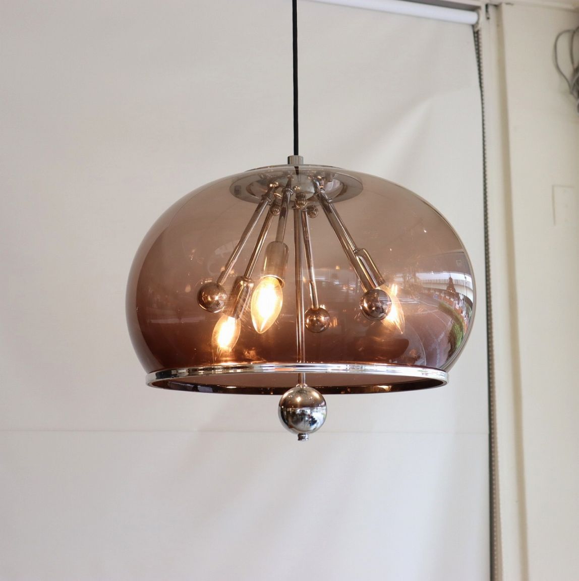 スモークシェードペンダントランプ