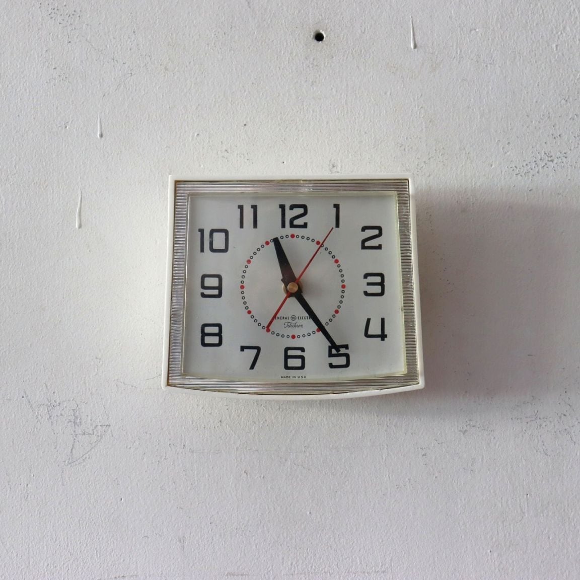 70ｓ☆ブローバ☆掛け時計☆置時計☆ブラック☆ミッドセンチュリー☆アンティーク☆ 1960's SETH THOMAS セストーマス ビンテージ ウォールクロック ミッド