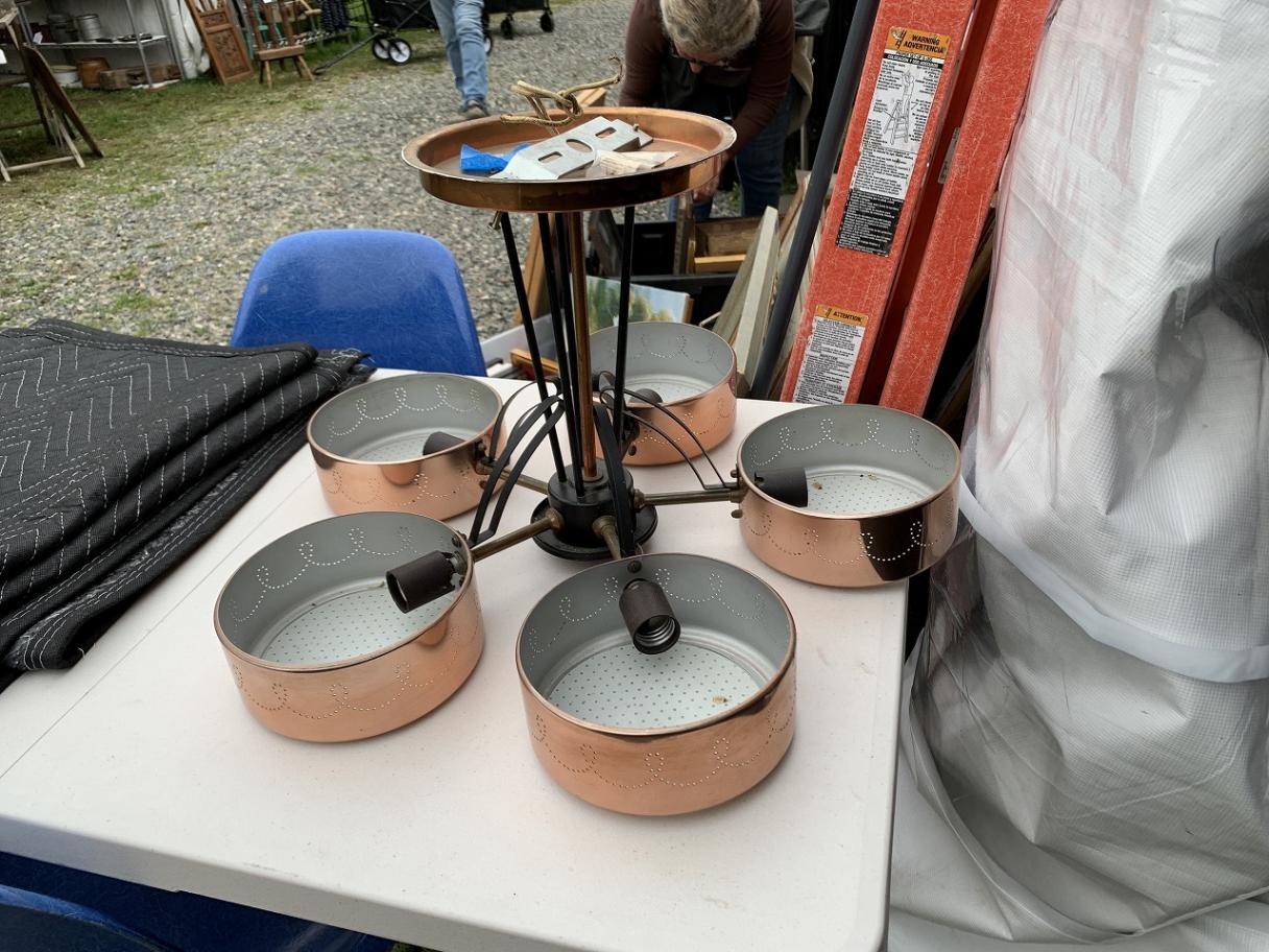 5灯シャンデリア