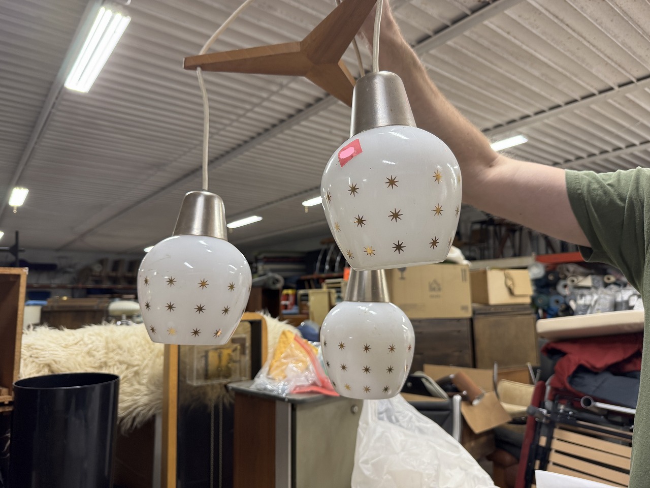 3灯ペンダントランプ