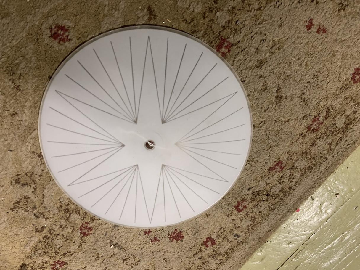 ガラスシーリングランプ