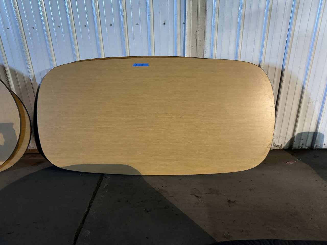 ハーマンミラーセグメンテッドテーブル　オークメラミン2100