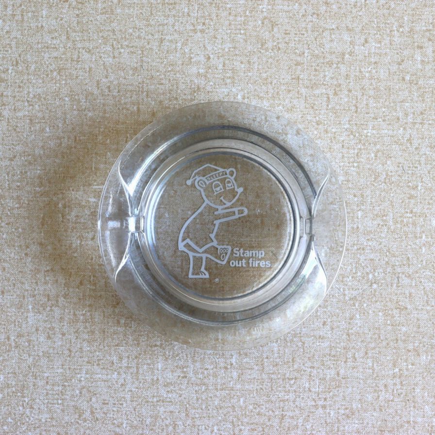 ガラスアッシュトレー/アドヴァタイジングアシュトレー