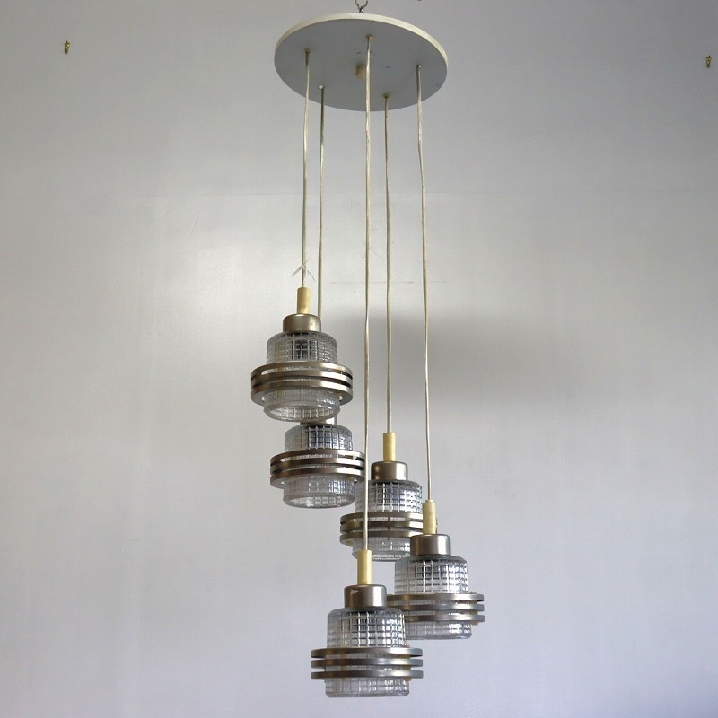 5灯ペンダントランプ