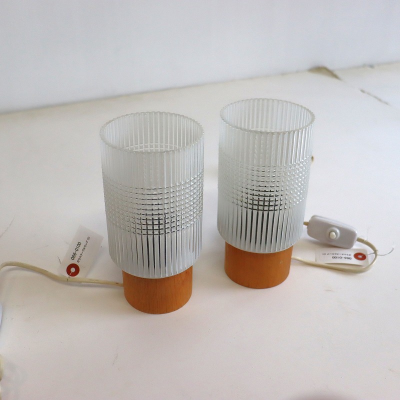 ガラステーブルランプ