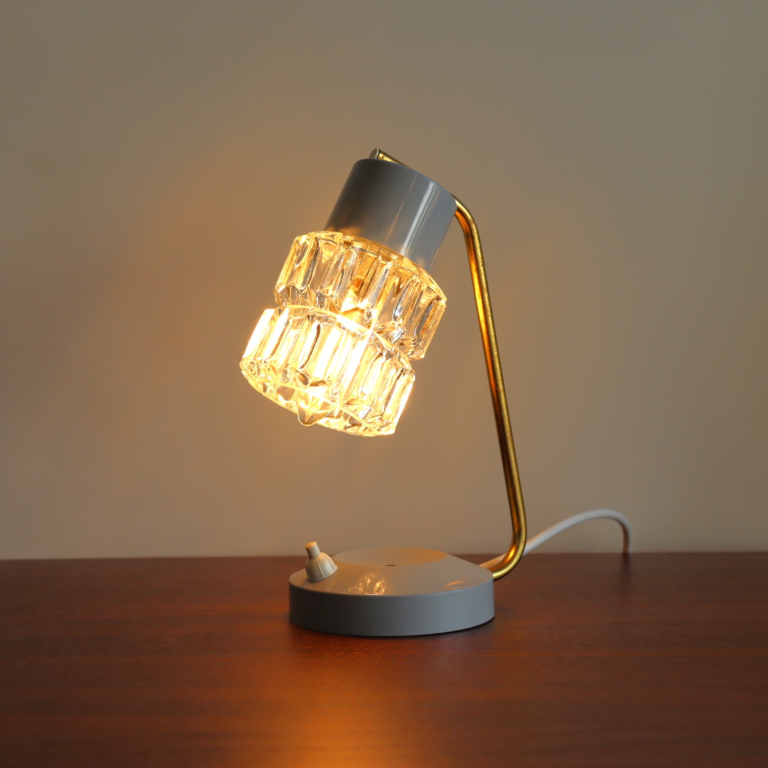 ガラステーブルランプ