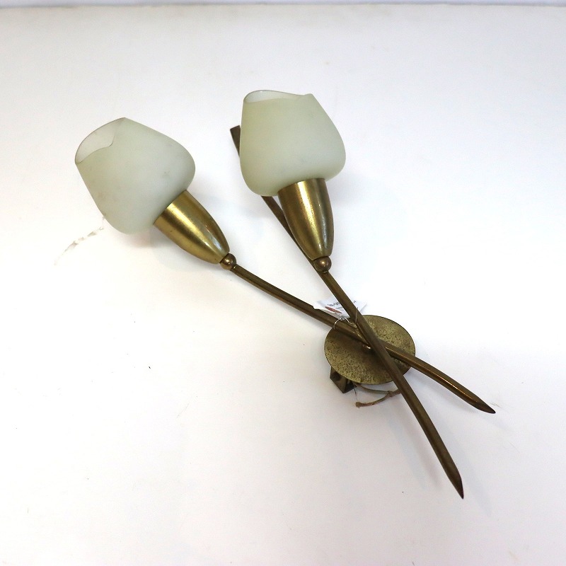 2灯ガラスブラケットランプ