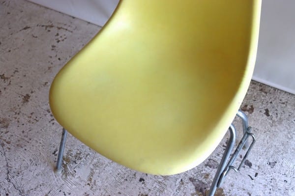 イームズ　ヴィンテージ　ハーマンミラー　シェルチェア　レモンイエロー イームズ ヴィンテージ ハーマンミラー シェルチェア レモンイエロー