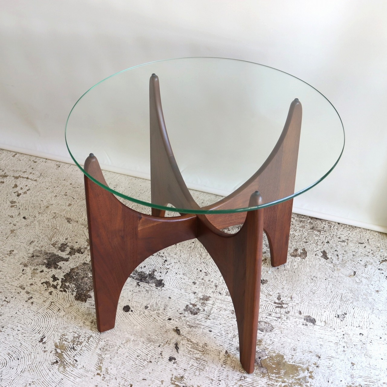 エイドリアン・ピアソール ガラストップサイドテーブル | サイド