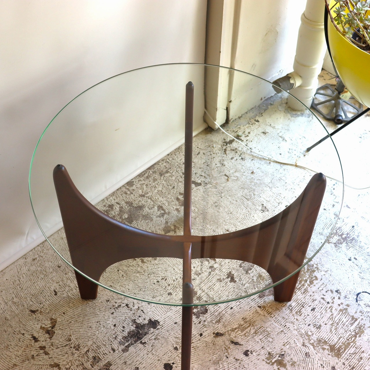 エイドリアン・ピアソール ガラストップサイドテーブル | サイド