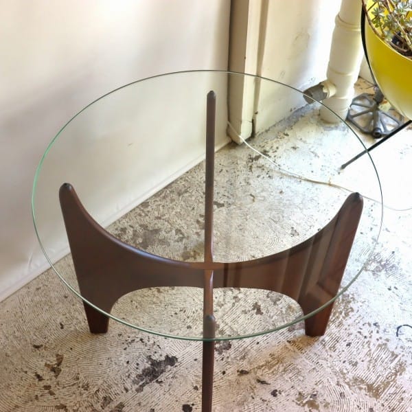 エイドリアン・ピアソール ガラストップサイドテーブル | サイド