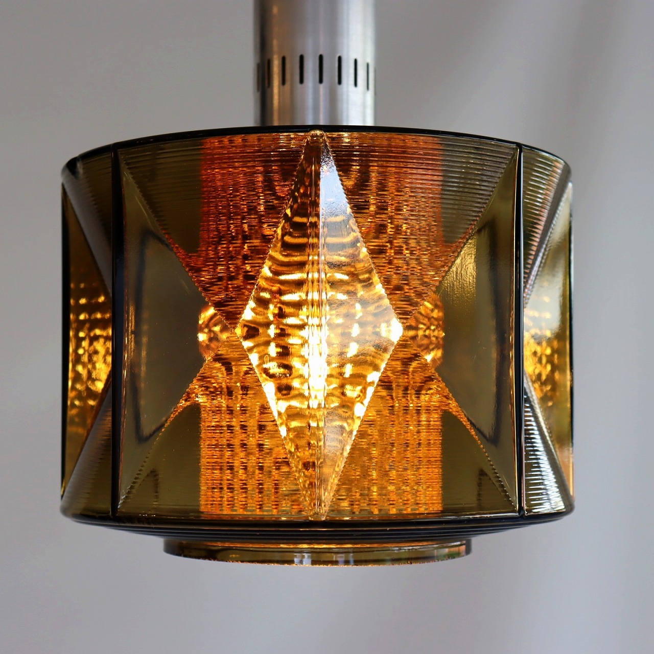 アンバーガラスペンダントランプ | ペンダントランプ | パーム