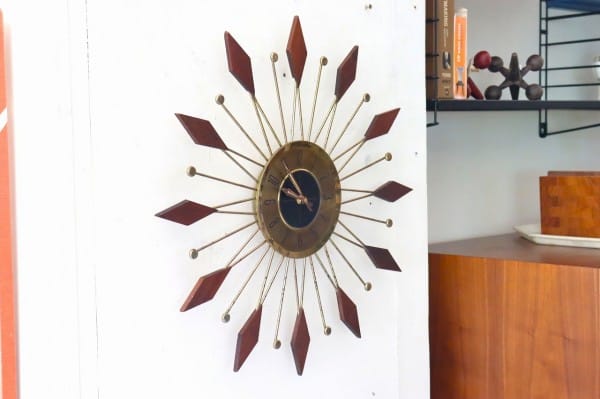 NEXTIME サンバーストクロック Amazon.co.jp: ジョージ・ネルソン サンバーストクロック