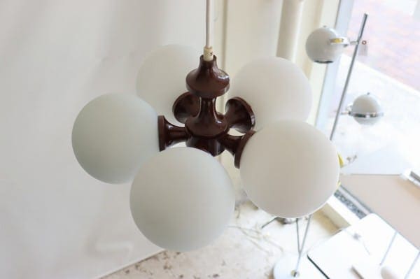 スペースエイジ5灯ペンダントランプ | シャンデリア | パーム