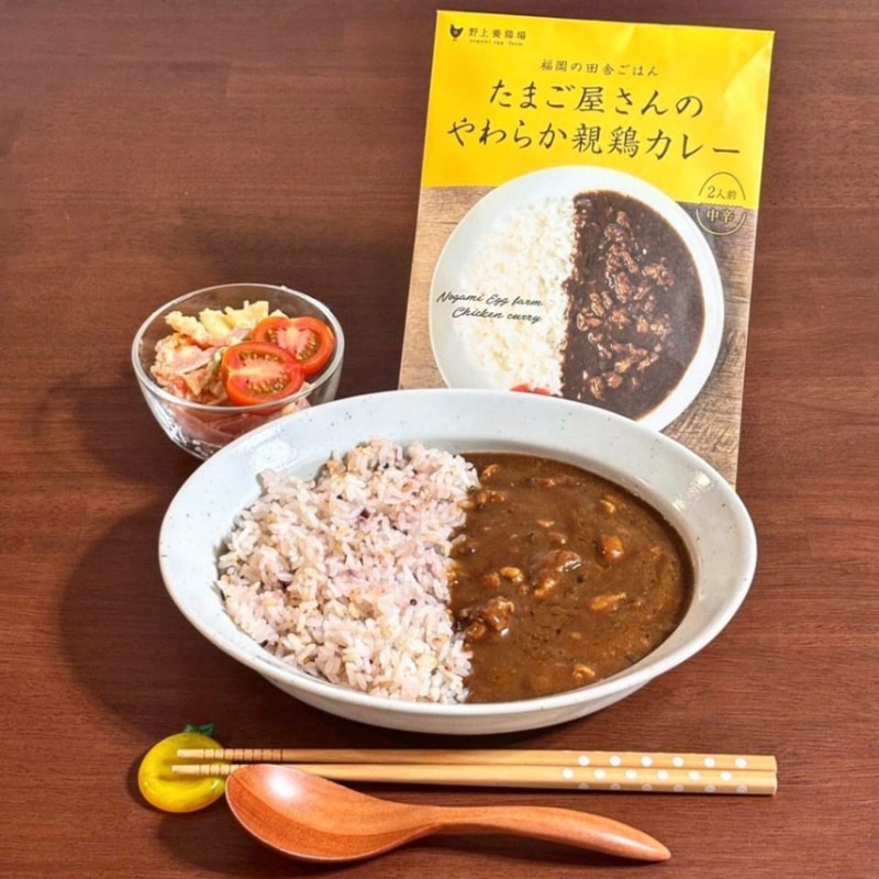たまご屋さんの親鳥カレー　１P