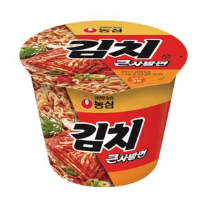 【農心】 キムチラーメン カップ 112g / 16入　※2025.06.17より、値上げ※