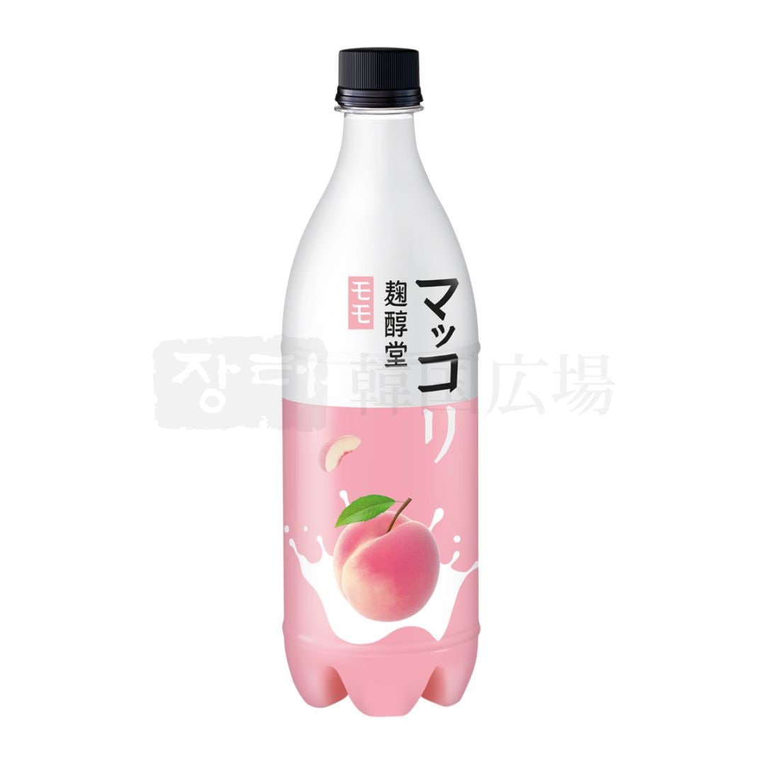 【麹醇堂】 米マッコリ 桃味 750ml / 20入【パッケージデザインリニューアル予定】