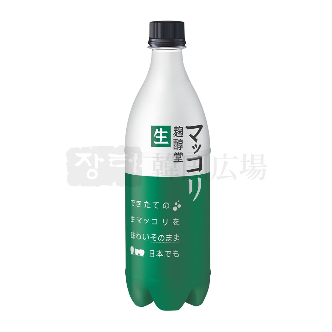 【麹醇堂】 「生」マッコリ 750ml 12入 ※パッケージデザイン変更※