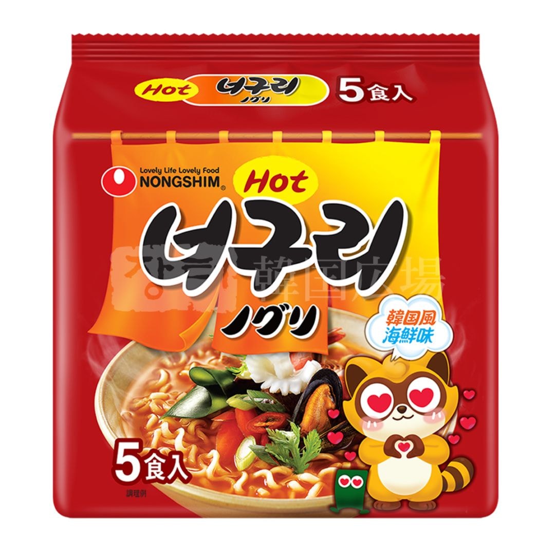 【農心】 ノグリラーメン 辛口 (袋) 120g / 40入　【パッケージデザインリニューアル予定】