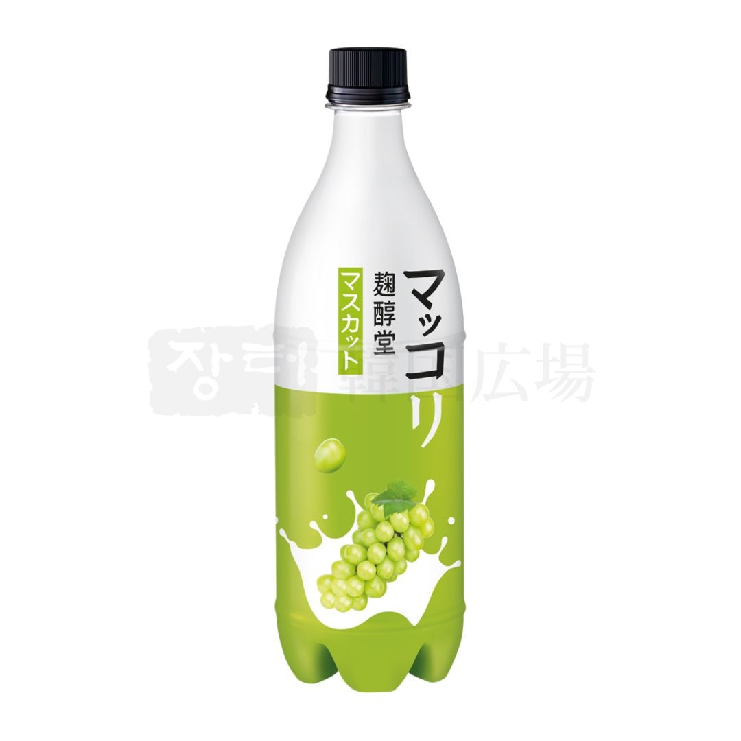 【麹醇堂】 米マッコリ マスカット味 750ml /20入【パッケージデザインリニューアル予定】