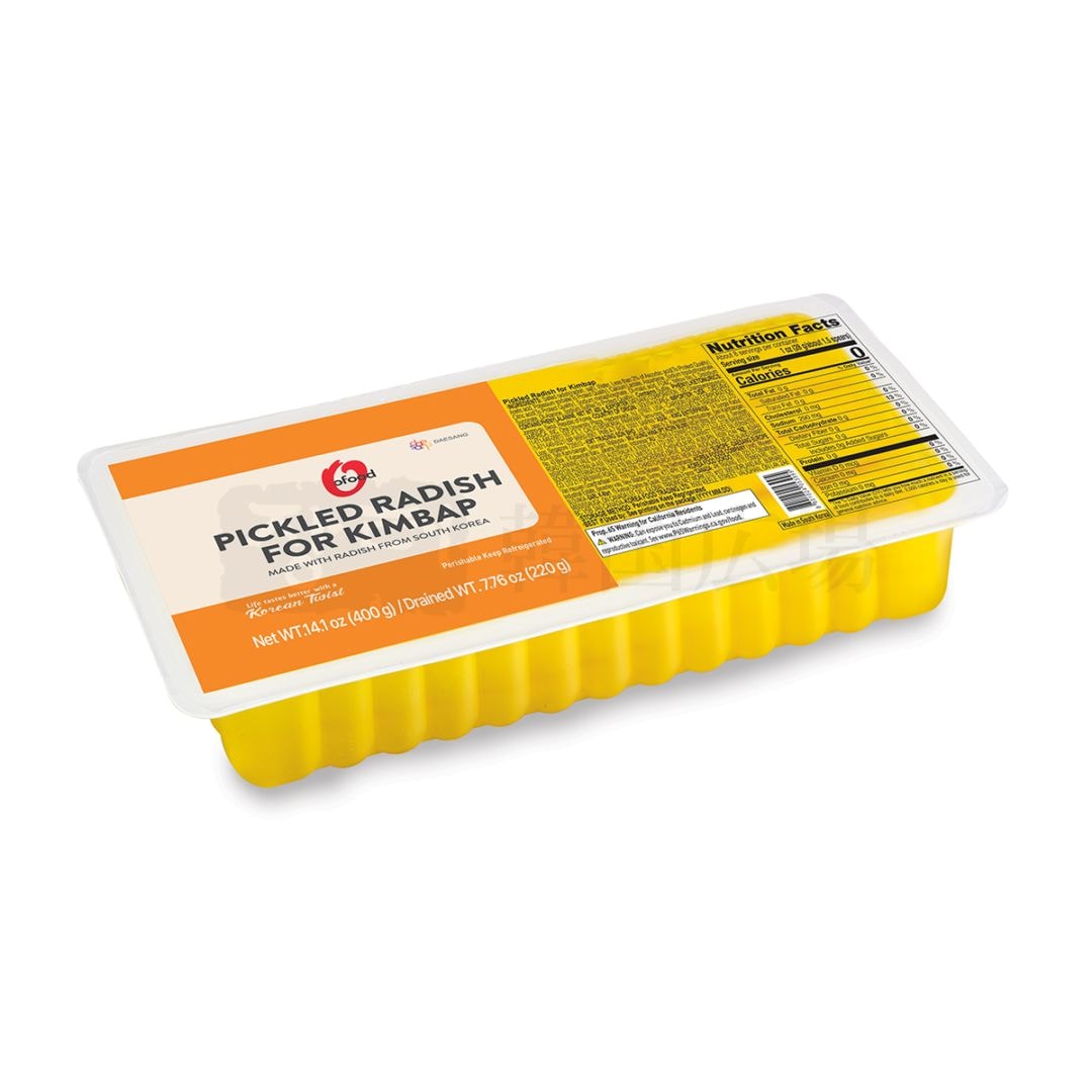 【宗家】 のり巻用 タクアン 400g / 18入　【パッケージデザインリニューアル】