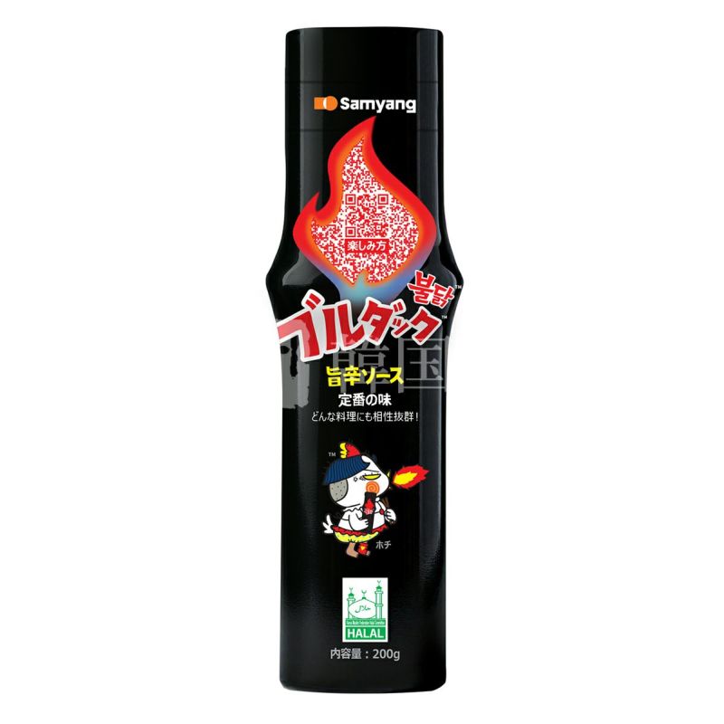 【三養】 激辛プルタックソース 200g / 24入　【パッケージデザインリニューアル】