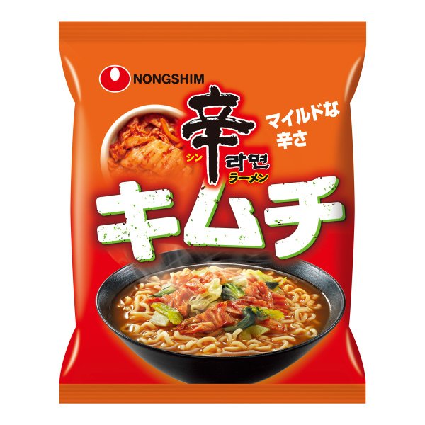 【農心】 辛ラーメン キムチ (袋) 120g / 36入　