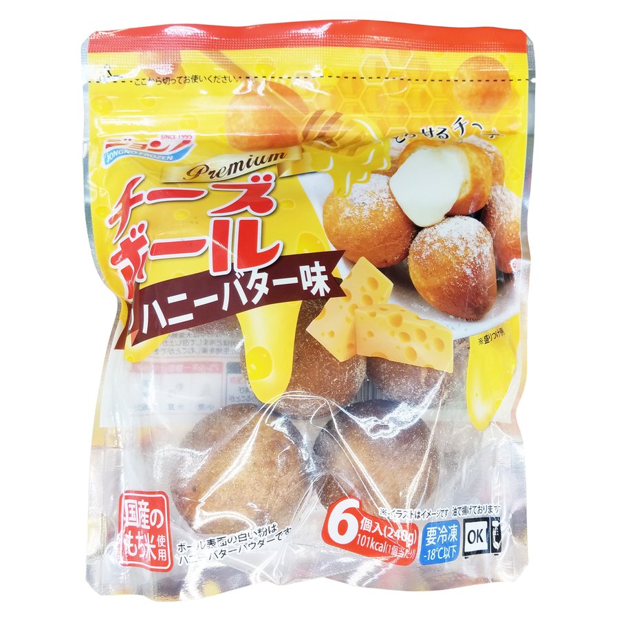 【ジョンノ】 (冷凍) チーズボール 240g (6個入) / 36入