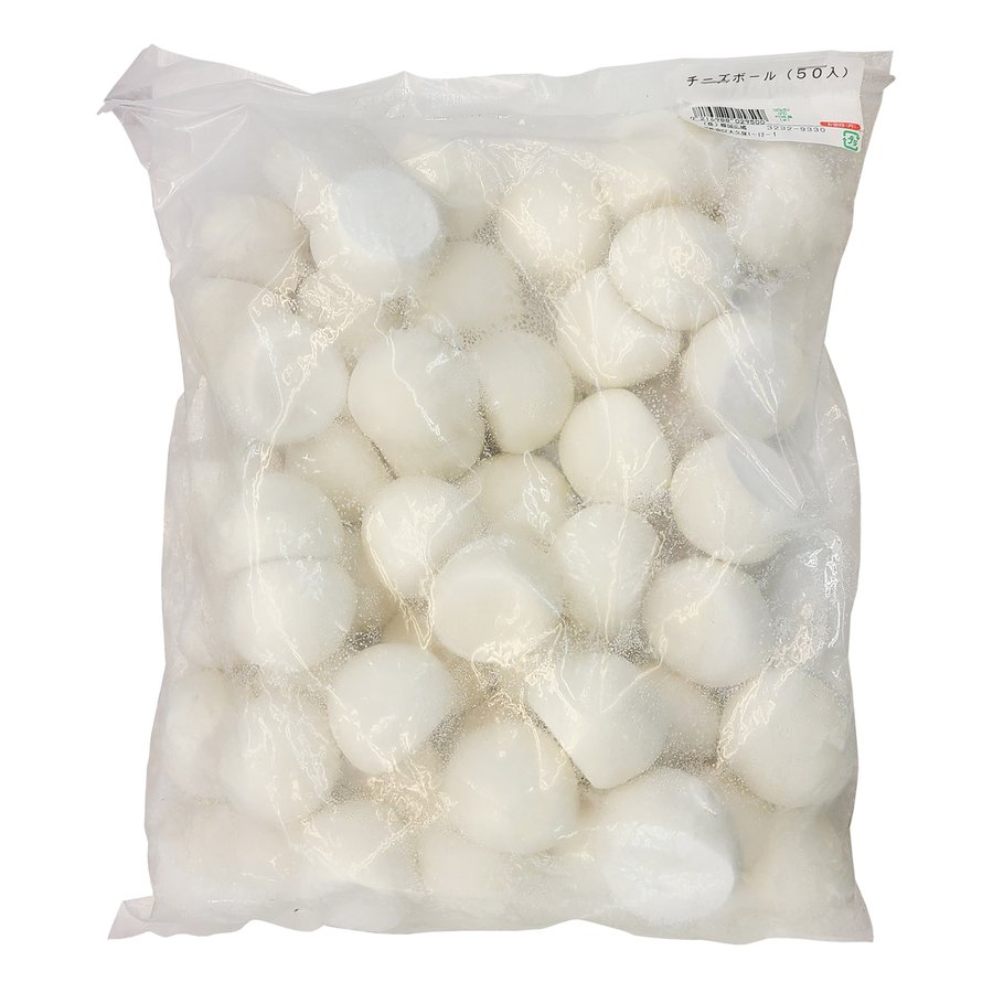 【ジョンノ】 (業務用) チーズボール 約2kg (50個入) /  5入　※揚げ調理必要※