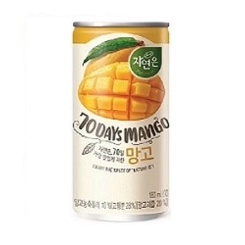 【ウンジン】マンゴージュース 180ml / 30入(缶)