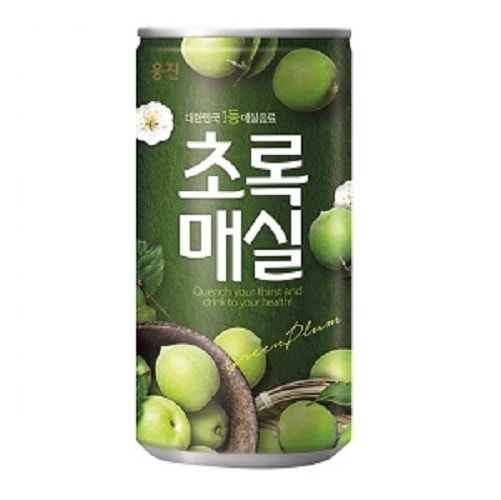 【ウンジン】 青梅ジュース 180ml (缶) / 30入