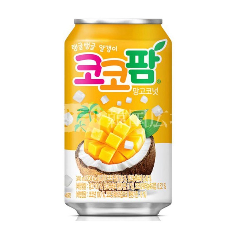 【ﾍﾃ】 ｺｺﾊﾟﾑ 340ml/24入(ﾏﾝｺﾞ味） 飲料/お菓子,飲料 064広場