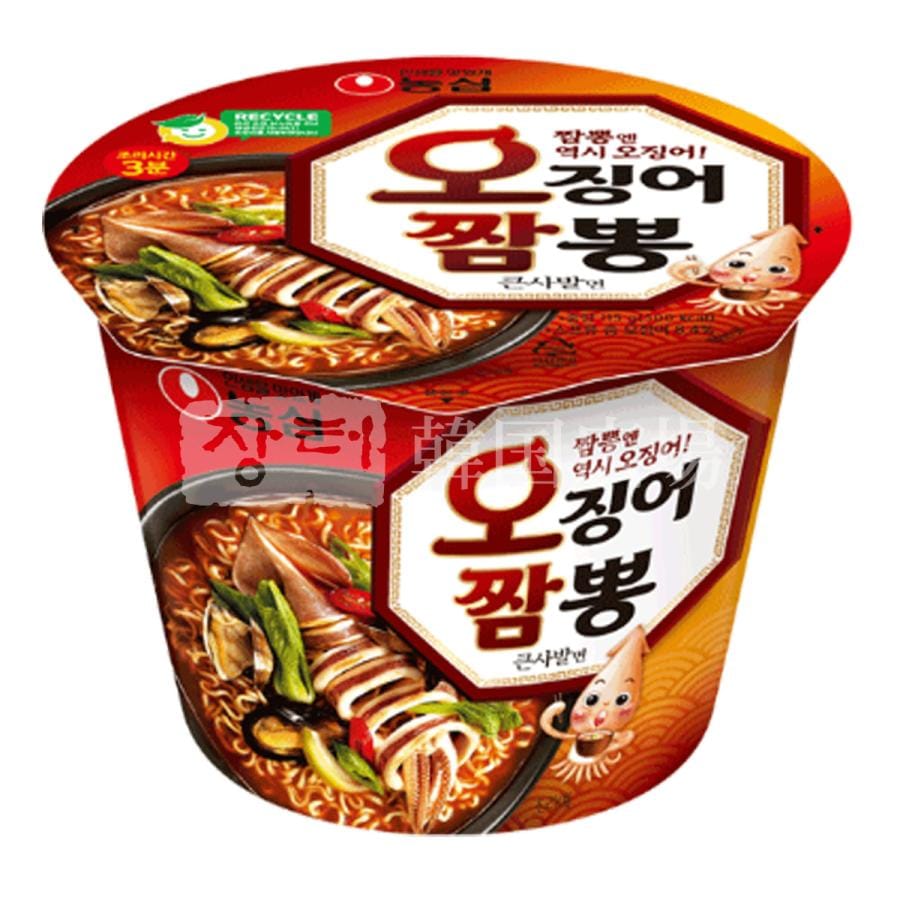 【農心】 イカチャンポンラーメン麺 (カップ) 115g / 16入
