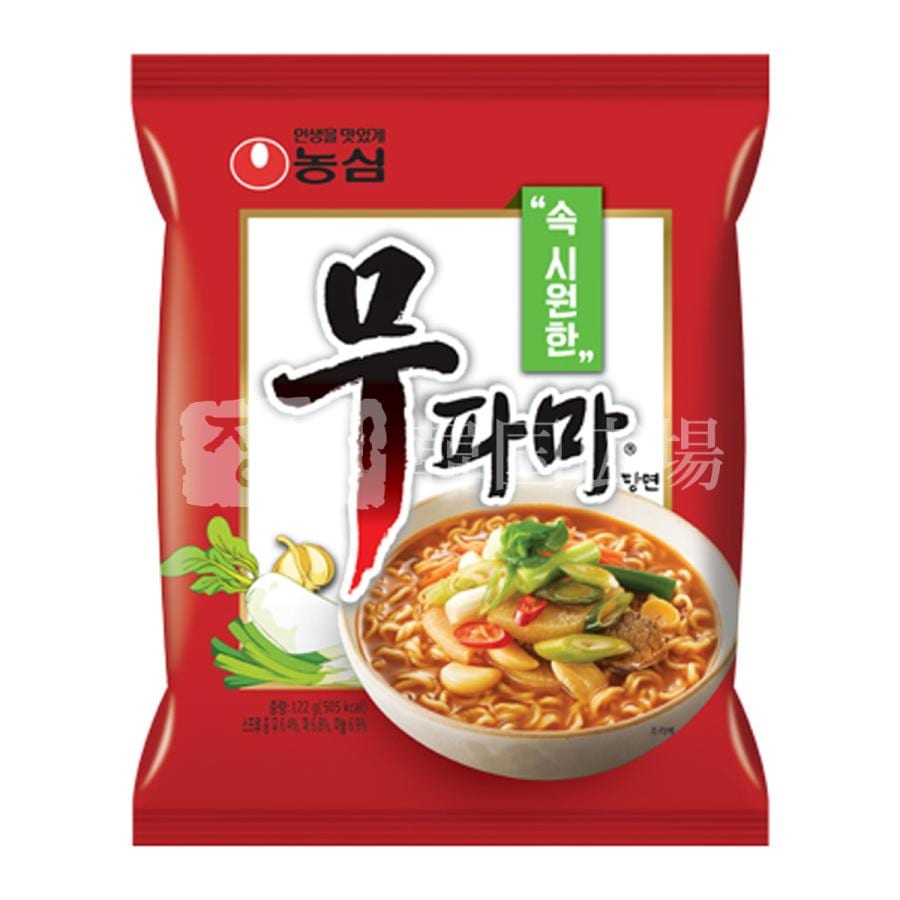 【農心】 ムパマ湯麺 (袋) 122g / 32入