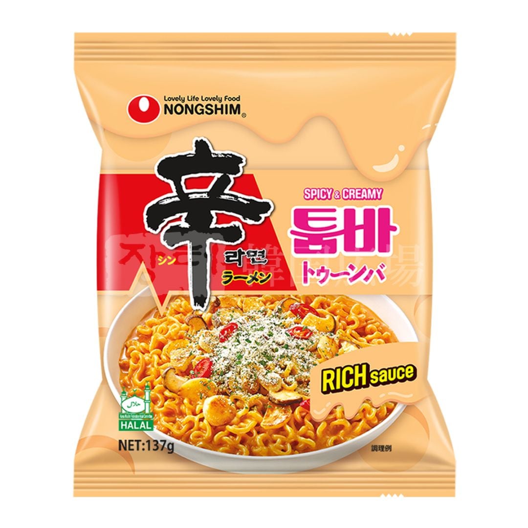 【農心】 辛ラーメン トゥーンバ 137g / 32入