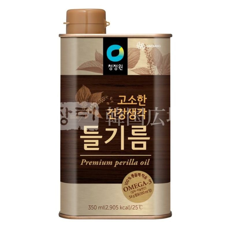 【清浄園】 えごま油 350ml (トゥルギルム) / 20入