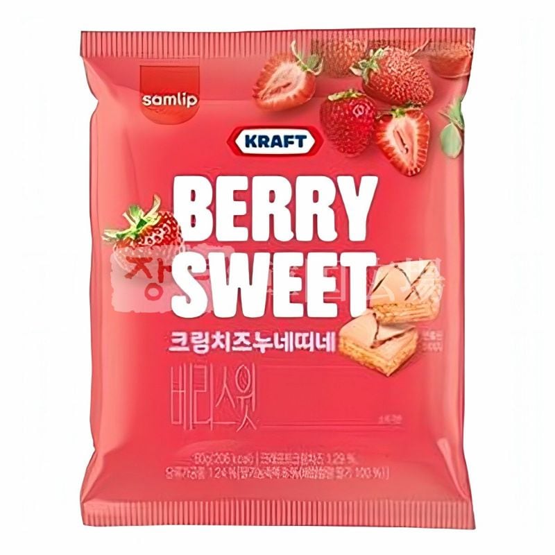 【SAMLIP】 ヌネティネ ミニ　クリームチーズイチゴ60g / 16入