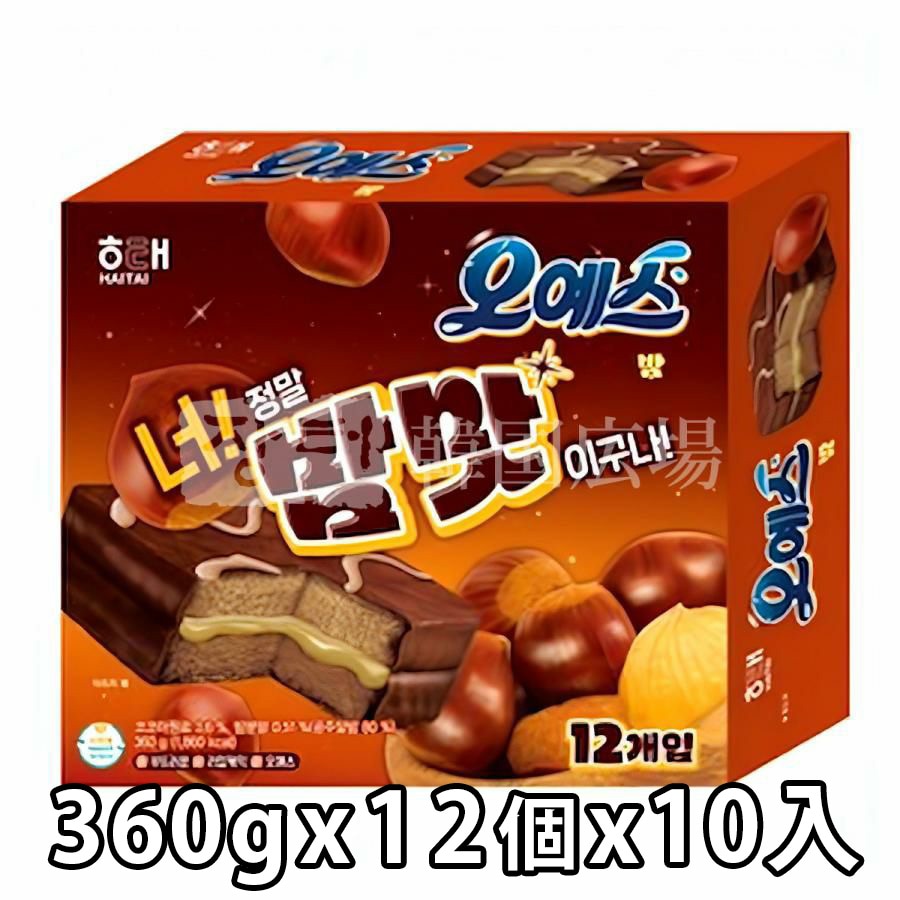【ヘテ】 Oh!Yes 栗味 360g (12個) / 10入
