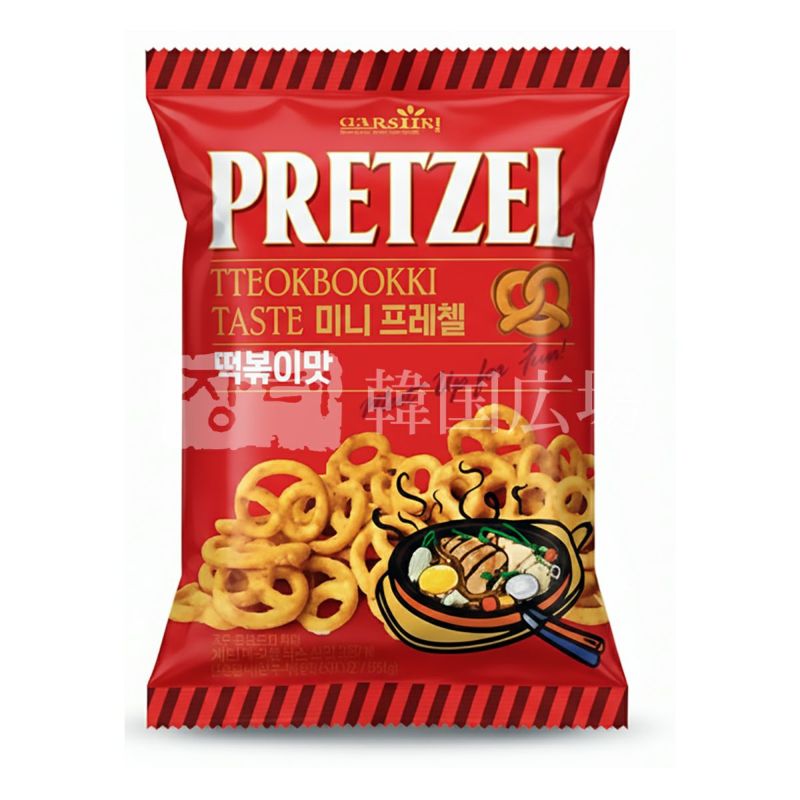 【SAMJIN】プレッツェル　トッポキ味 70g / 24入