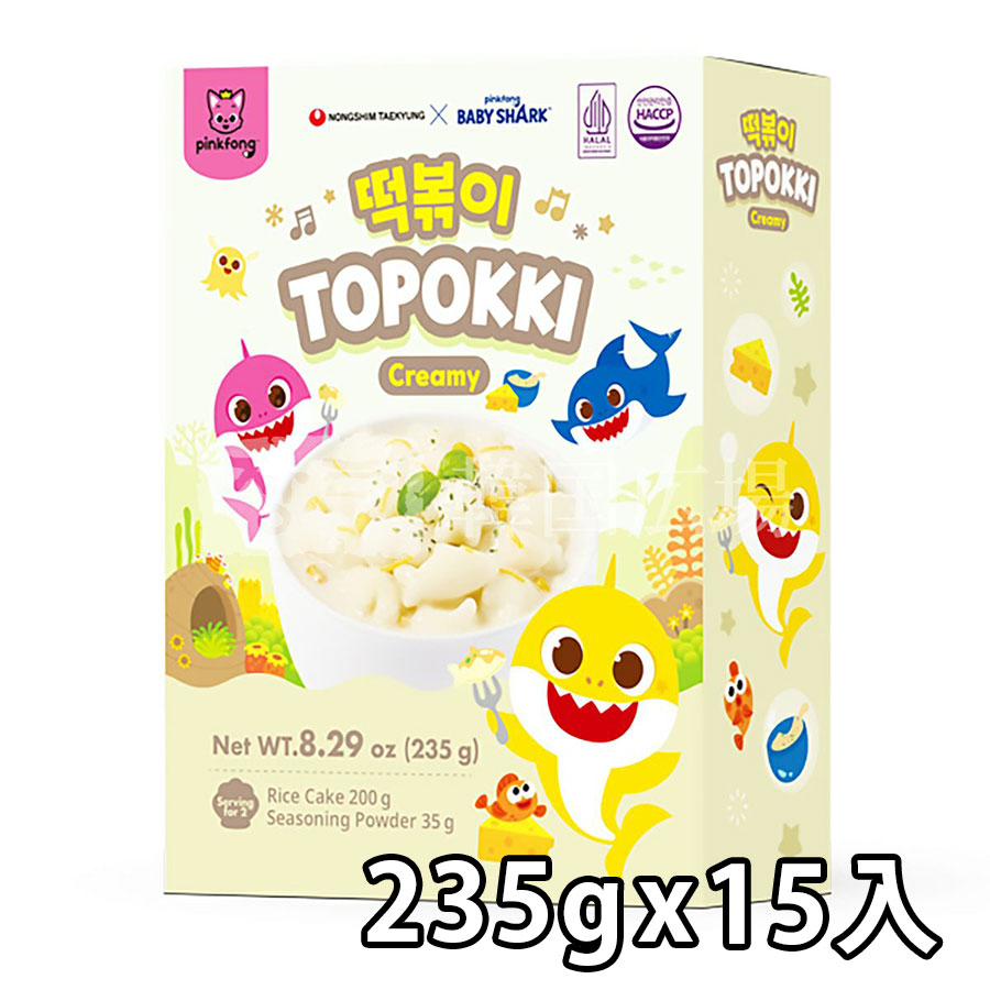 【Otaste】ベイビーシャークトッポキ（クリーミー）235ｇ / 15入