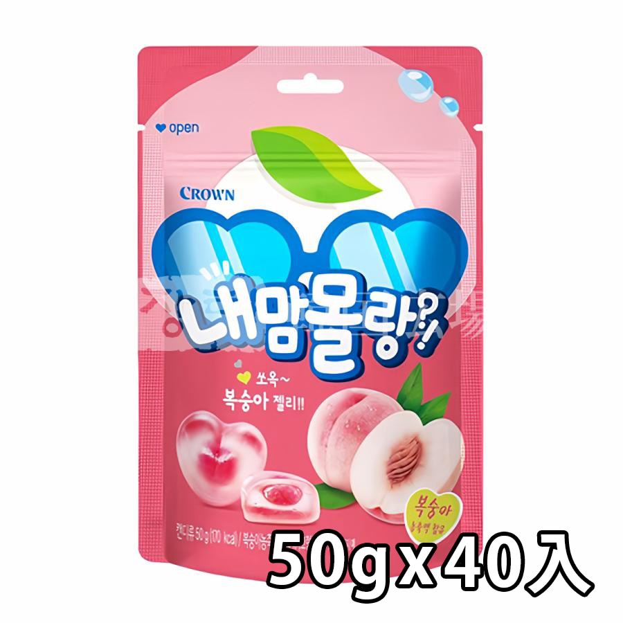 【クラウン】ネマムモランゼリー もも味 50g / 40入