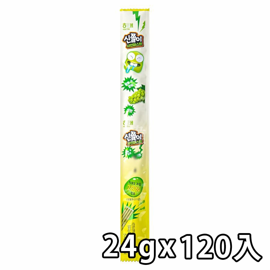 【ヘテ】シンチョリ シャインマスカット味 24g / 120入