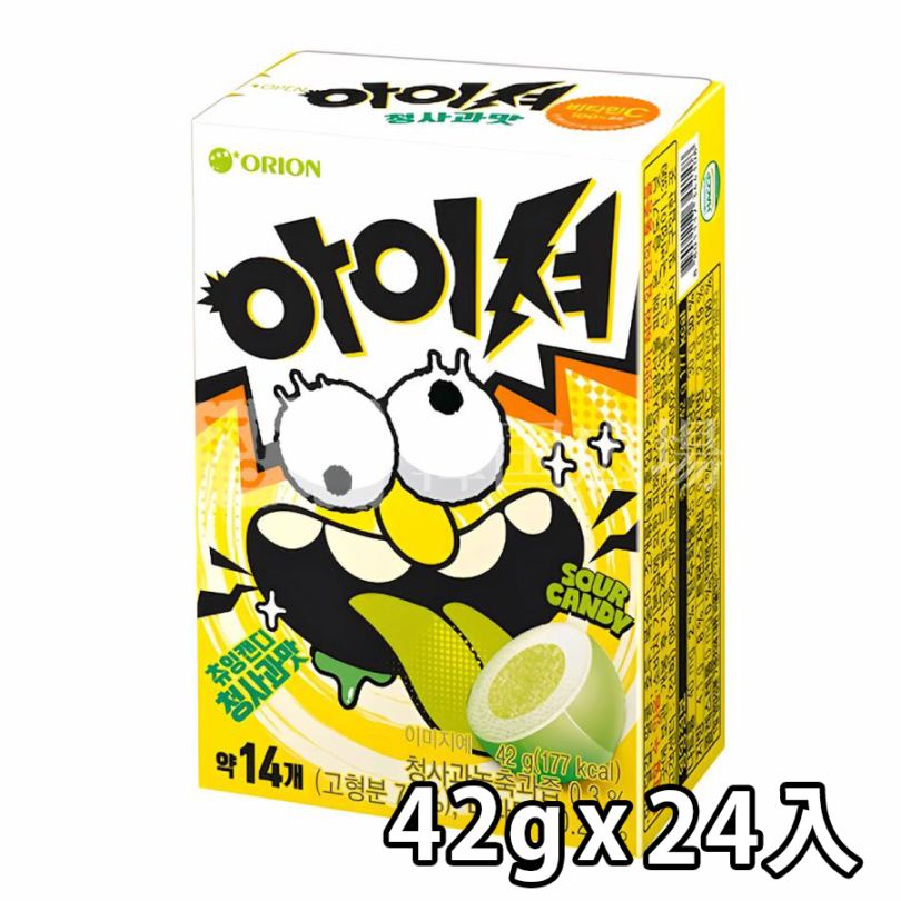 【オリオン】アイシャー 青りんご味 42g / 24入