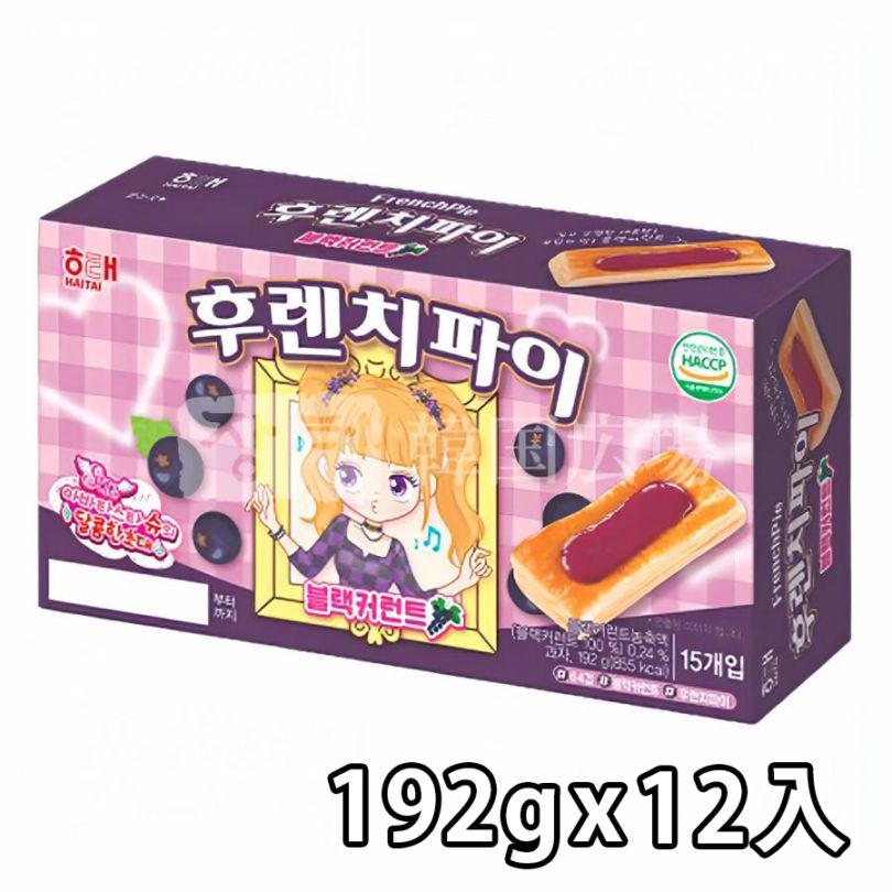 【ヘテ】フレンチパイブラックカラント 192g / 12入