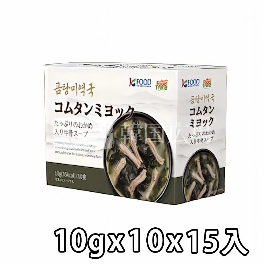 【先注文/入荷次第発送】【M&N】コムタンミヨックッ (10gx10個入) / 15入