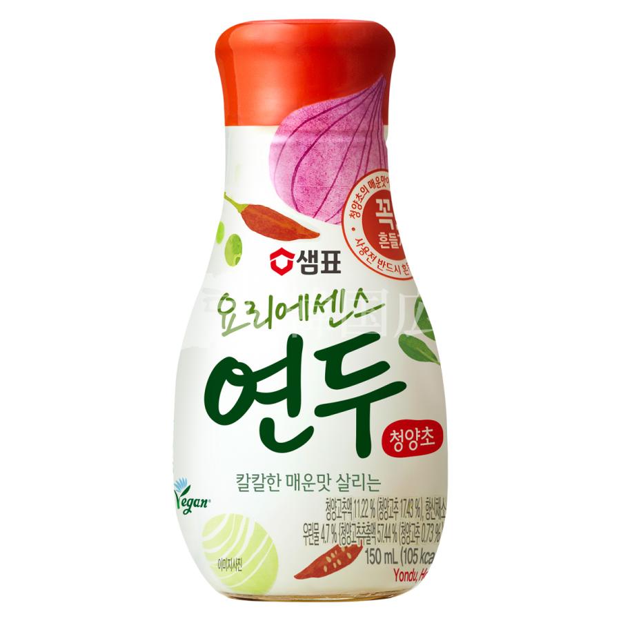 【センピョ】 ヨンドゥ唐辛子 (スパイシー) 150ml【小】 / 12入