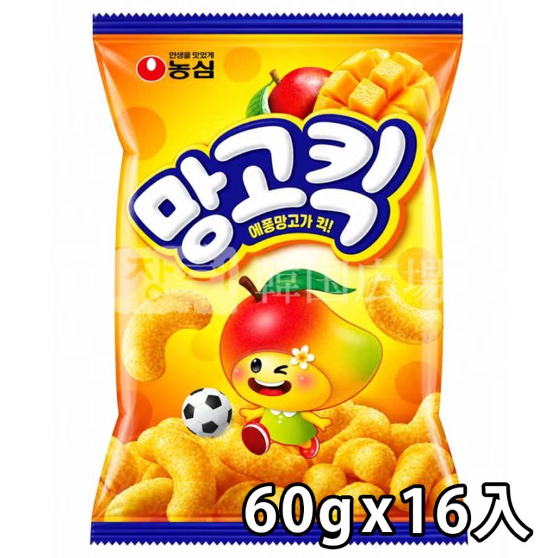 【農心】マンゴーキック 60g / 16入　